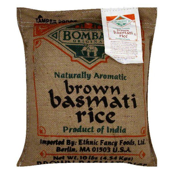 BOMBAY: Brown Basmati Rice, 10 lb - #tag1# - #tag2#