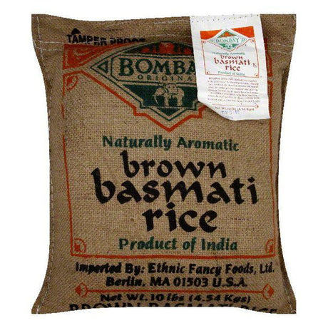 BOMBAY: Brown Basmati Rice, 10 lb - #tag1# - #tag2#