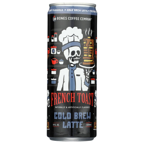 BONES COFFEE COMPANY: French Toast Cold Brew Latte Coffee, 11 fo - #tag1# - #tag2#