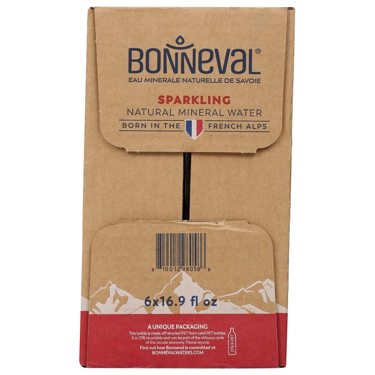 BONNEVAL: Sparkling Mineral Natural Water 6Pk, 101.4 fo - #tag1# - #tag2#