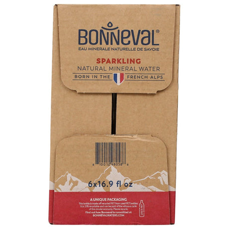 BONNEVAL: Sparkling Mineral Natural Water 6Pk, 101.4 fo - #tag1# - #tag2#