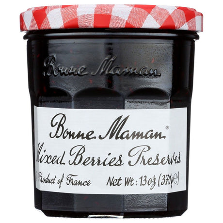 BONNE MAMAN: Mixed Berries Preserves, 13 oz - Sunshine Co Op. - #tag1# - #tag2# - #tag3# - #tag4#