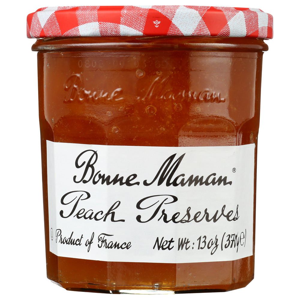 BONNE MAMAN: Peach Preserves, 13 oz - #tag1# - #tag2#