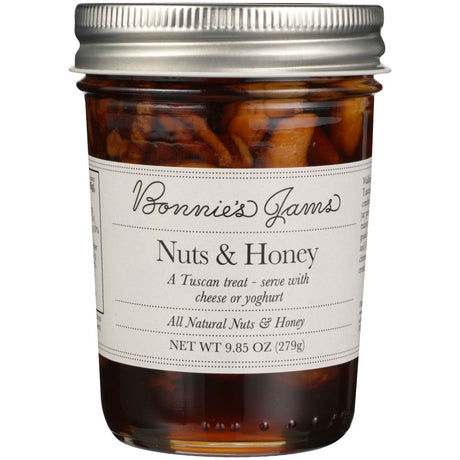 BONNIES JAMS: Nuts And Honey Jam, 9.85 oz - #tag1# - #tag2#