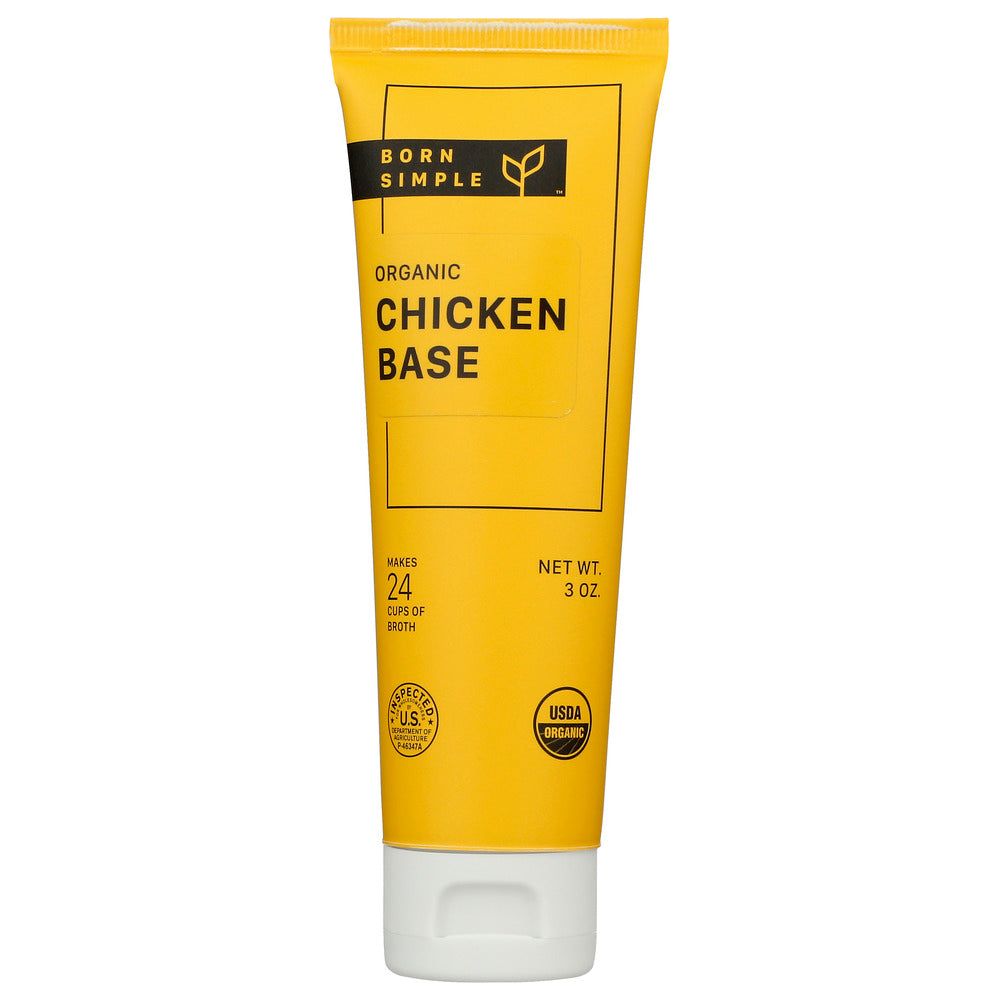 BORN SIMPLE: Organic Chicken Broth Concentrate, 3 oz - #tag1# - #tag2#