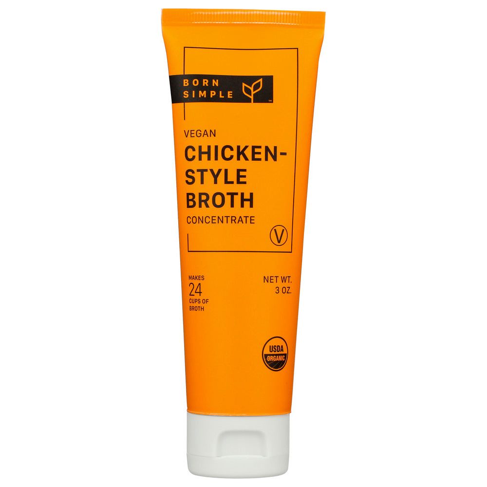 BORN SIMPLE: Vegan Chicken Style Broth Concentrate, 3 oz - #tag1# - #tag2#