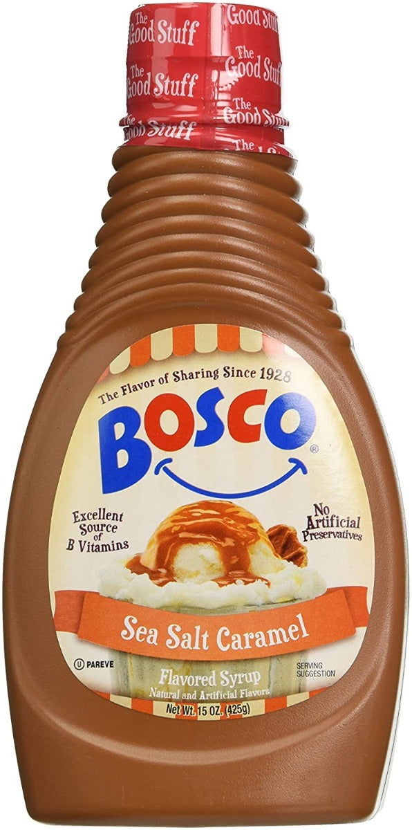 BOSCO: Syrup Sea Salt Caramel, 15 oz - #tag1# - #tag2#