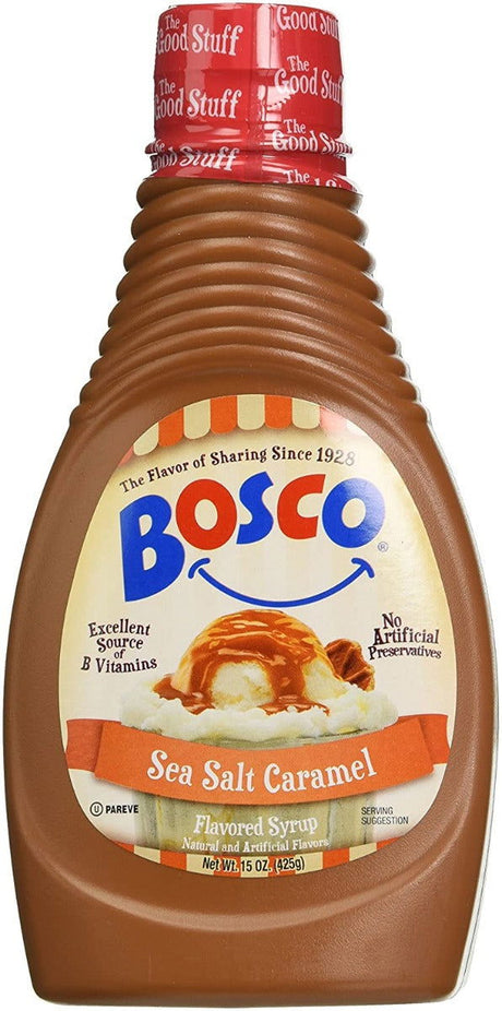 BOSCO: Syrup Sea Salt Caramel, 15 oz - #tag1# - #tag2#