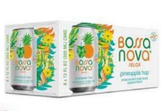BOSSA NOVA: Pineapple Hops 8Pk, 96 fo - #tag1# - #tag2#