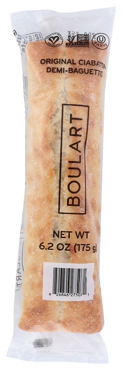 BOULART: Baguette Ciabatta Demi Original, 6.2 oz - #tag1# - #tag2#