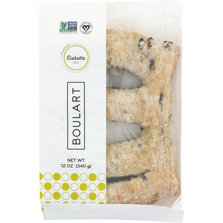 BOULART: Wrapped Olive Fougasse, 12 oz - #tag1# - #tag2#