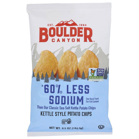 BOULDER CANYON: Classic Lightly Salted Potato Chips, 6.5 oz - Sunshine Co Op. - #tag1# - #tag2# - #tag3# - #tag4#