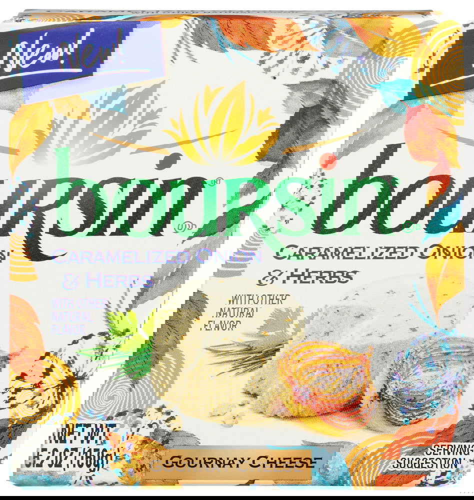 BOURSIN: Caramelized Onion And Herb Cheese, 5.2 oz - #tag1# - #tag2#