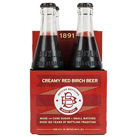 BOYLAN: Soda Birch Beer Crmy Red 4Pk, 48 fo - #tag1# - #tag2#