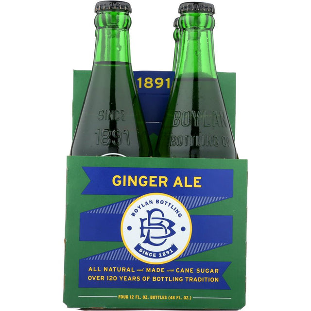 BOYLAN: Soda Ginger Ale 4Pk, 48 fo - #tag1# - #tag2#