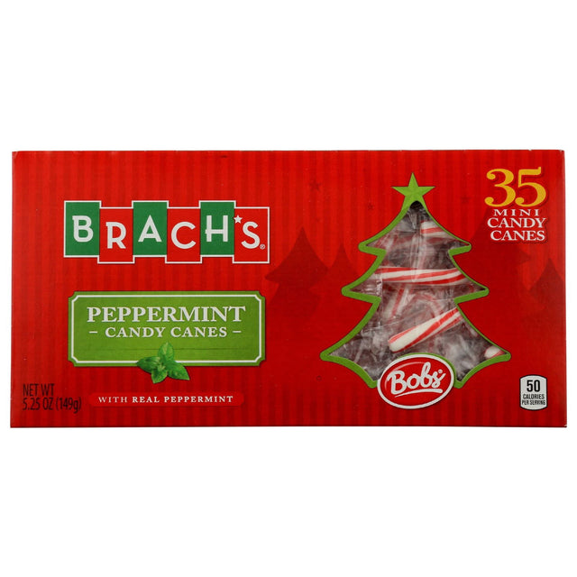 BRACHS: Peppermint Mini Candy Canes, 5.25 oz - #tag1# - #tag2#