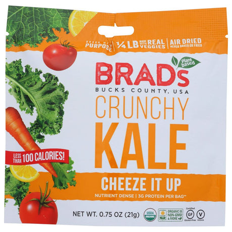 BRADS PLANT BASED: Chip Kale Cheeze It Up, 0.75 oz - #tag1# - #tag2#