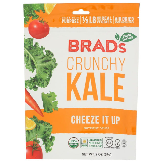 BRADS PLANT BASED: Crunchy Kale Cheeze It Up, 2 oz - #tag1# - #tag2#