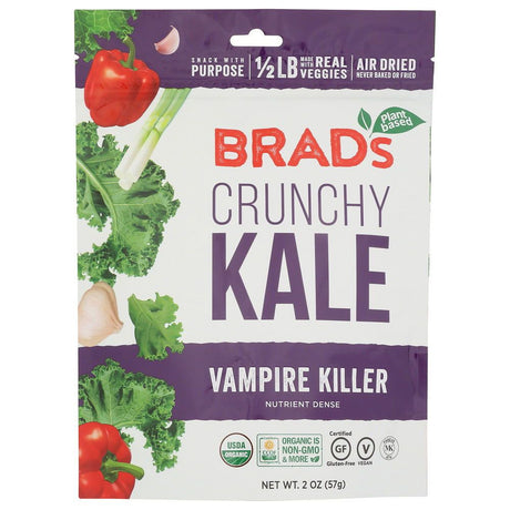 BRADS RAW: Kale Crunchy Vampire Killer, 2 oz - Sunshine Co Op. - #tag1# - #tag2# - #tag3# - #tag4#