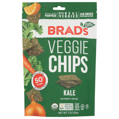 BRAD'S RAW FOODS: Vegan Chips Kale, 3 oz - #tag1# - #tag2#