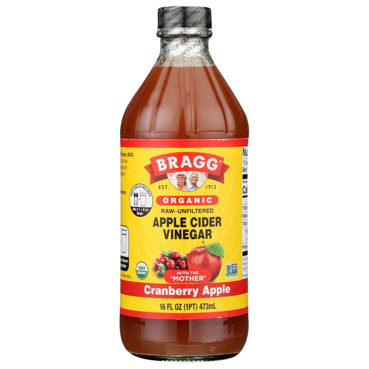 BRAGG: ACV Blends Cranberry Apple, 16 oz - #tag1# - #tag2#