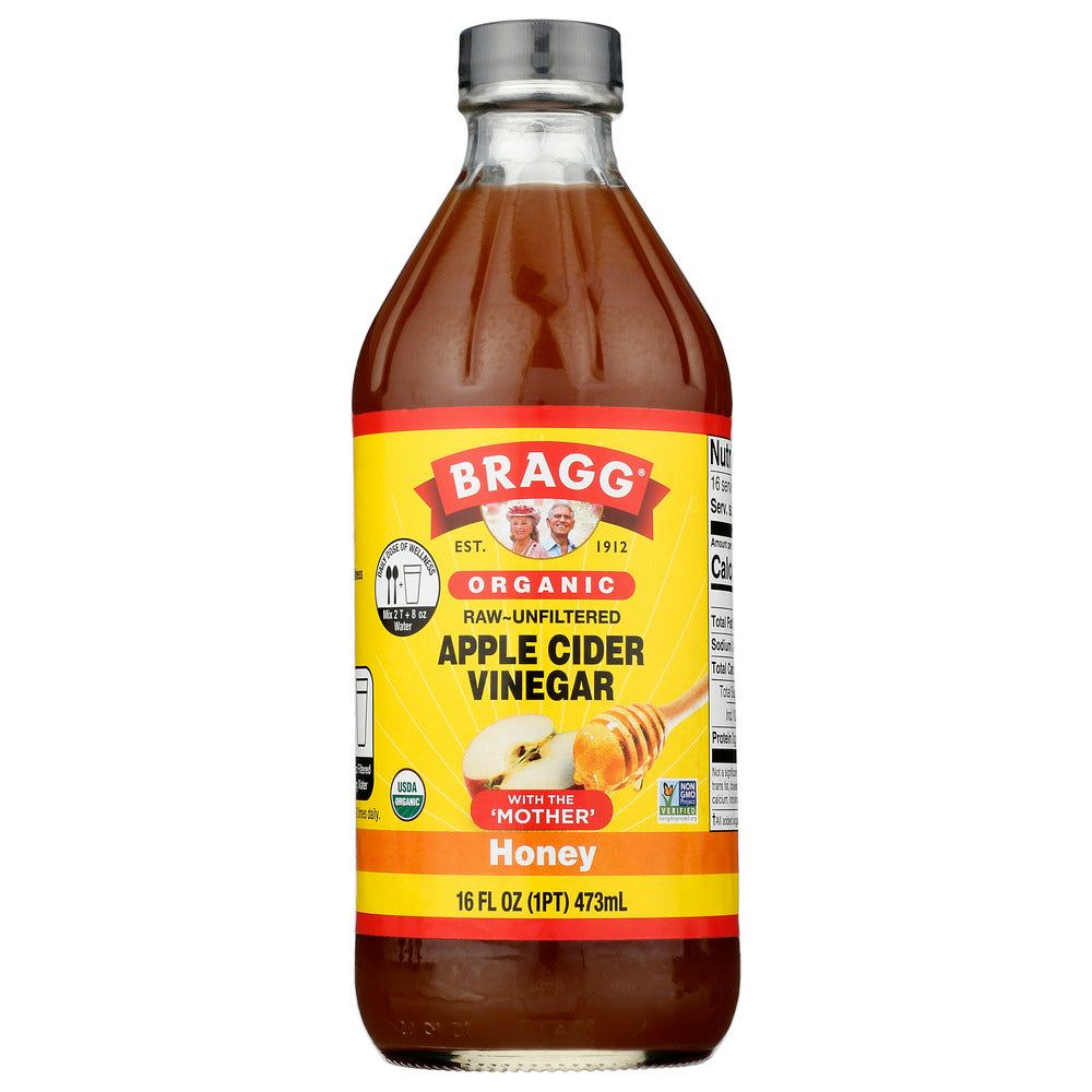BRAGG: ACV Blends Honey, 16 oz - #tag1# - #tag2#