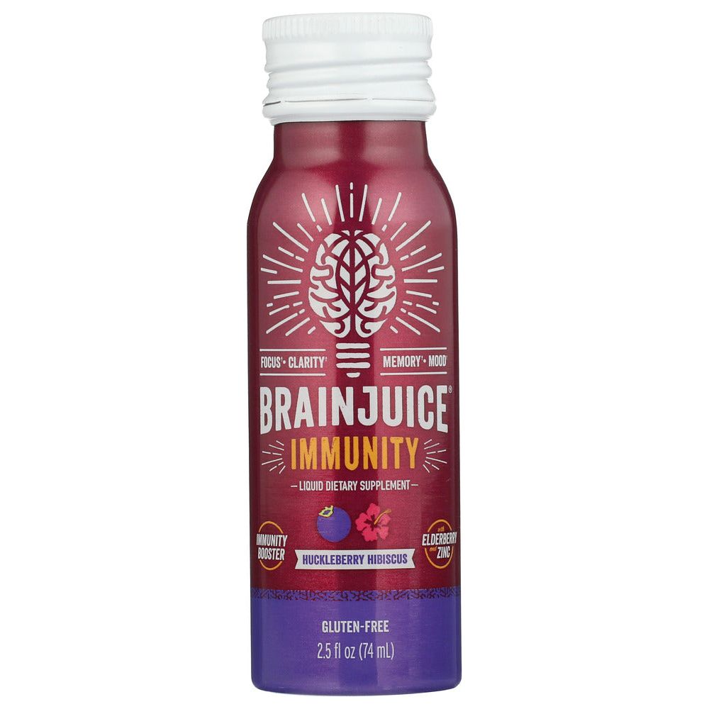 BRAINJUICE: Shot Immune Huckleberry, 2.5 FO - #tag1# - #tag2#