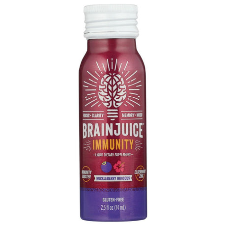 BRAINJUICE: Shot Immune Huckleberry, 2.5 FO - #tag1# - #tag2#