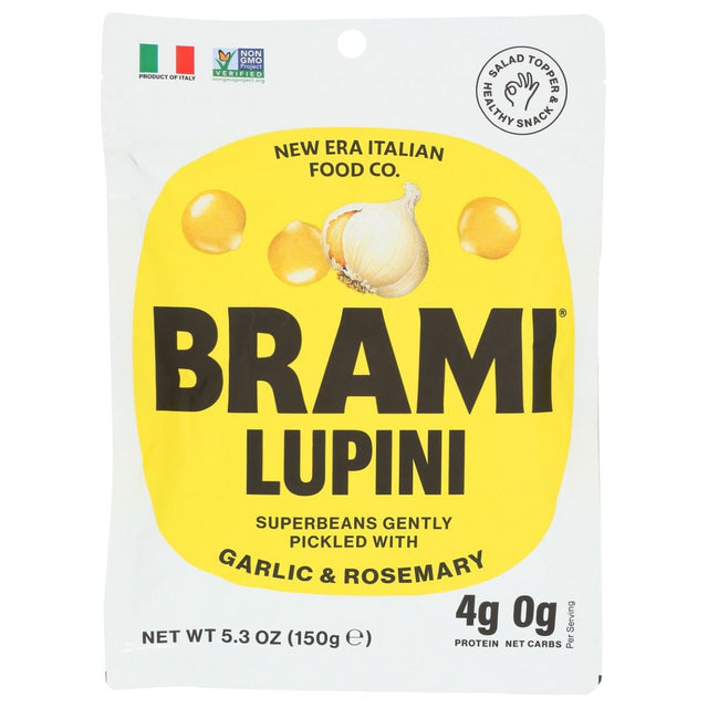 BRAMI LUPINI SNACK: Bean Garlic Herb, 5.3 oz - #tag1# - #tag2#