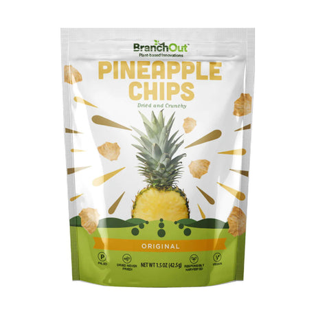 BRANCHOUT: Original Pineapple Chips, 1.5 oz - #tag1# - #tag2#