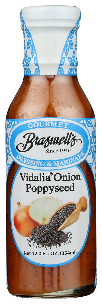 BRASWELL: Drssng Vidalia Poppyseed, 12 oz - #tag1# - #tag2#