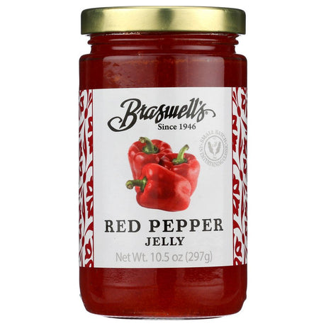 BRASWELL'S: All Natural Jelly Red Pepper, 10.5 oz - #tag1# - #tag2#