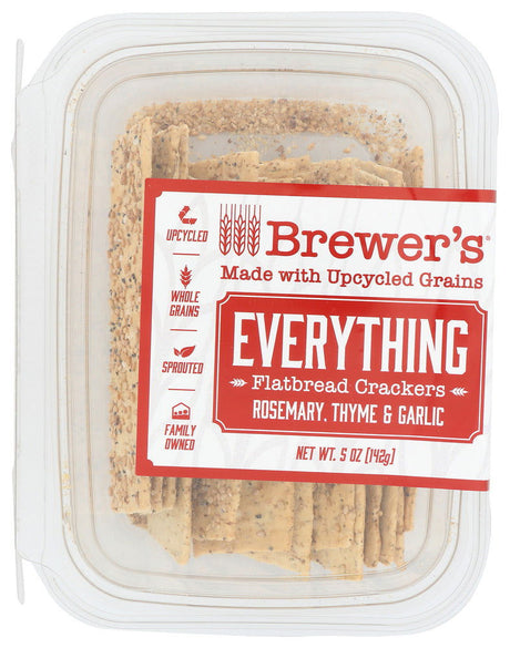 BREWERS CRACKERS: Flatbreads Everything, 5 oz - #tag1# - #tag2#
