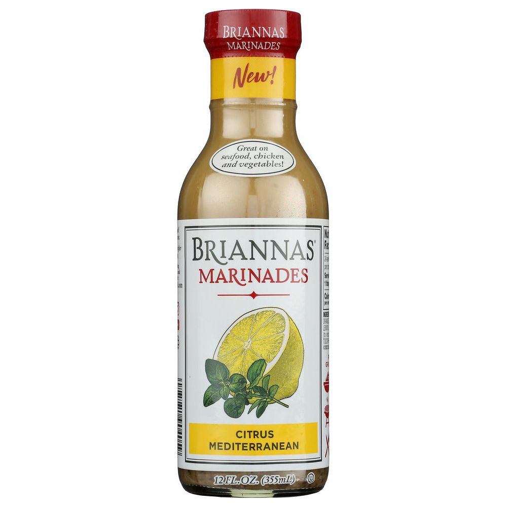 BRIANNAS: Marinade Ctrus Mdtrrnean, 12 oz - #tag1# - #tag2#