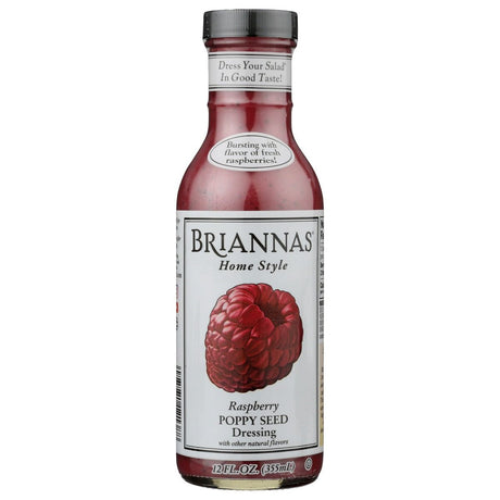 BRIANNAS: Raspberry Poppy Seed Dressing, 12 oz - #tag1# - #tag2#