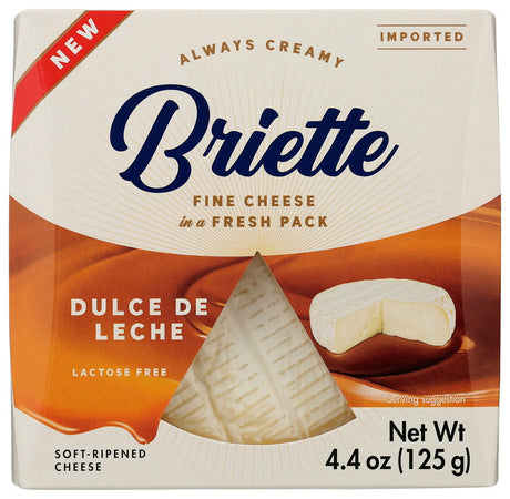 BRIETTE: Dulce De Leche Fine Cheese, 4.4 oz - #tag1# - #tag2#