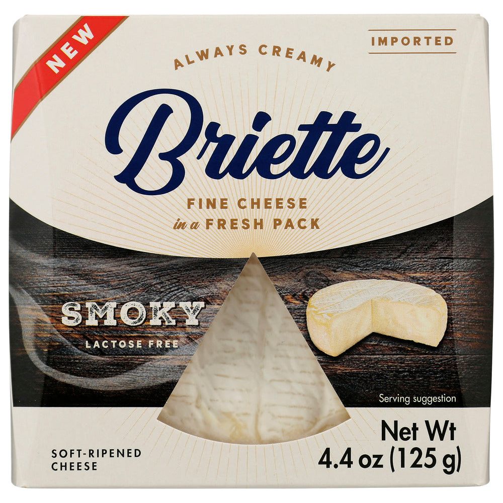 BRIETTE: Smoky Fine Cheese, 4.4 oz - #tag1# - #tag2#