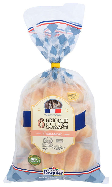 BRIOCHE PASQUIER: Brioche Butter Croissant, 8.4 oz - #tag1# - #tag2#
