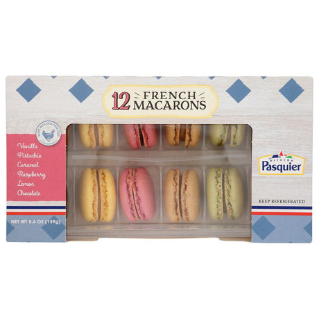 BRIOCHE PASQUIER: French Macarons Assorted, 5.6 oz - #tag1# - #tag2#