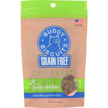 BUDDY BISCUITS: Tender Chicken Cat Treats, 3 oz - #tag1# - #tag2#