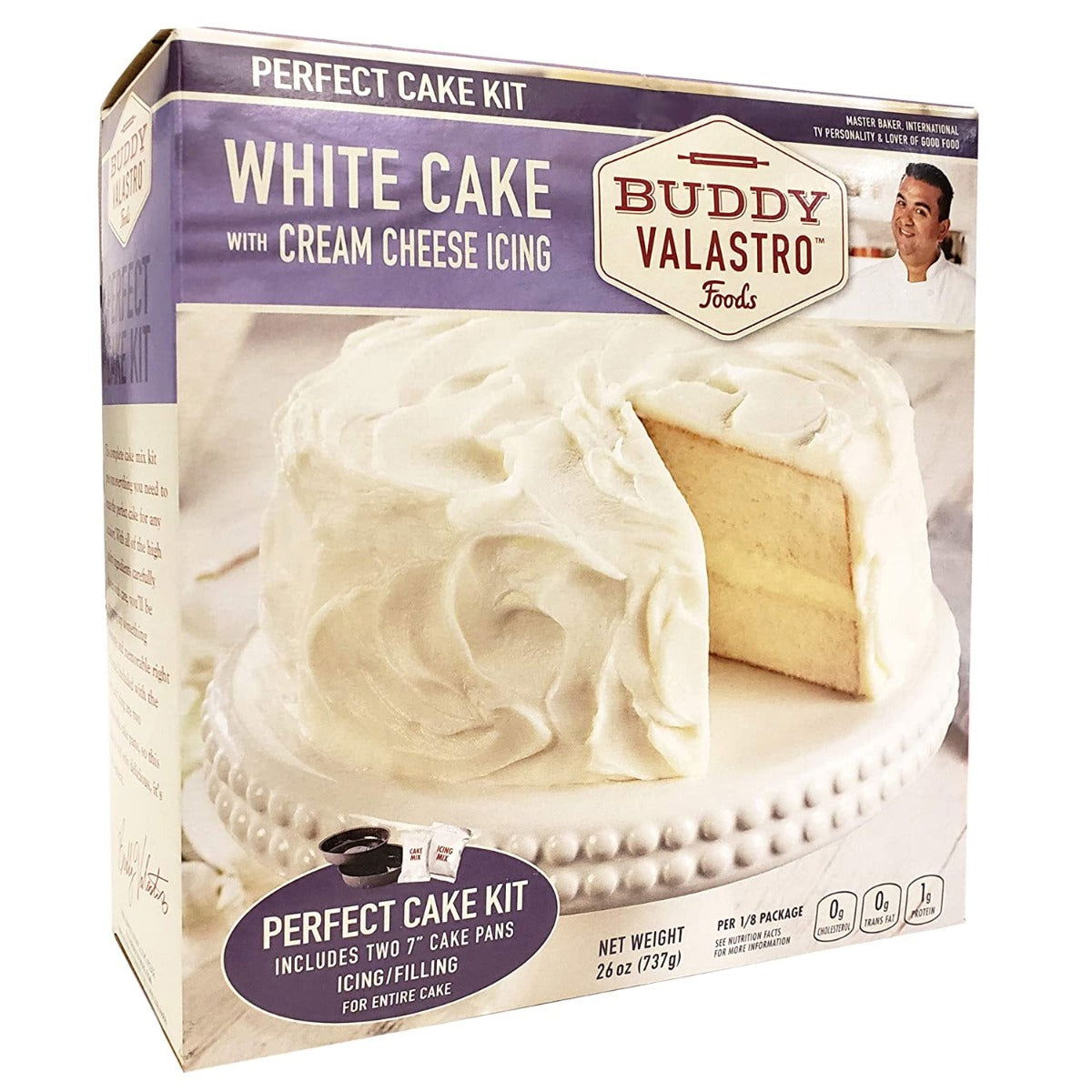 BUDDY VALASTRO: Kit White Cake, 26 oz - #tag1# - #tag2#