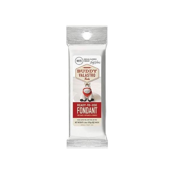 BUDDY VALASTRO: White Vanilla Flavored Fondant, 4.4 oz - #tag1# - #tag2#