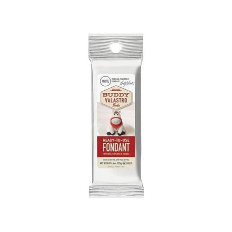 BUDDY VALASTRO: White Vanilla Flavored Fondant, 4.4 oz - #tag1# - #tag2#