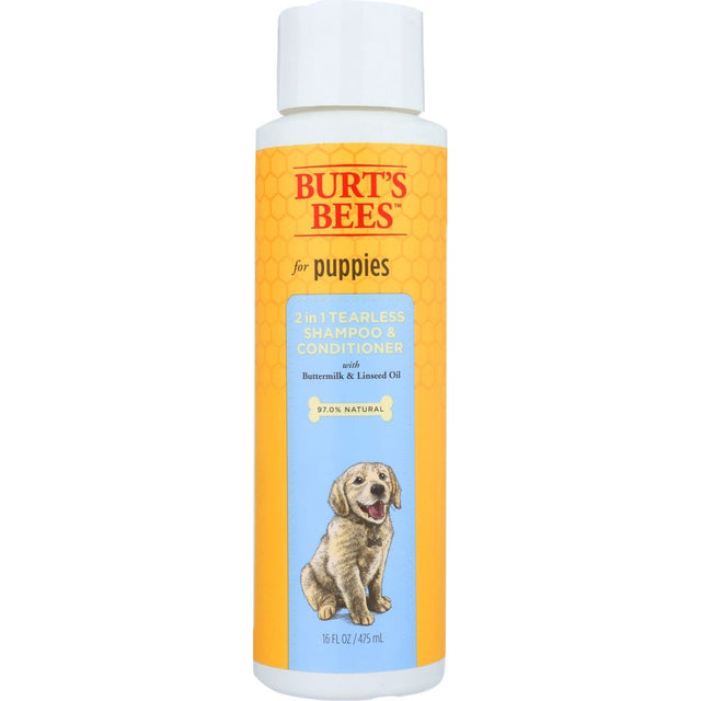 BURTS BEES NATURAL PET CARE: Shampoo Condnr Trlss Dog, 16 oz - #tag1# - #tag2#