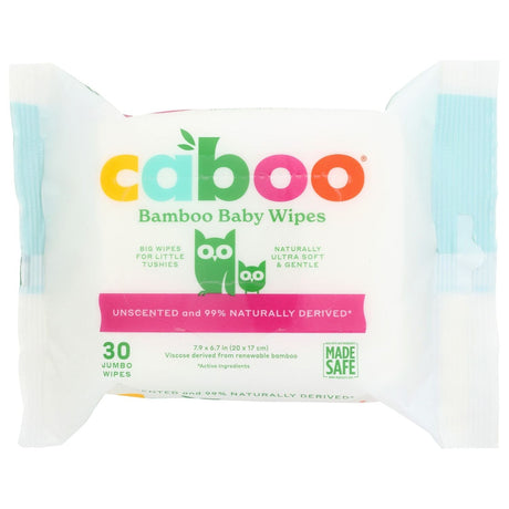 CABOO: Wipe Baby Bamboo Flip Top, 30 packs - #tag1# - #tag2#