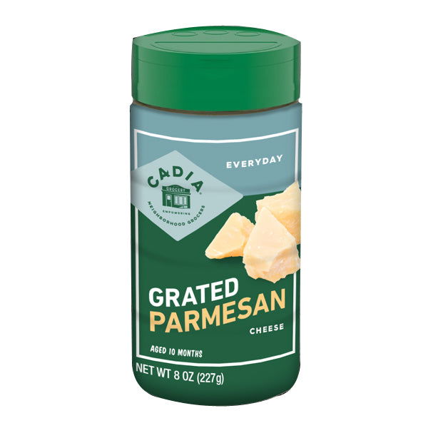 CADIA EVERYDAY: Grated Parmesan Cheese, 8 oz - #tag1# - #tag2#