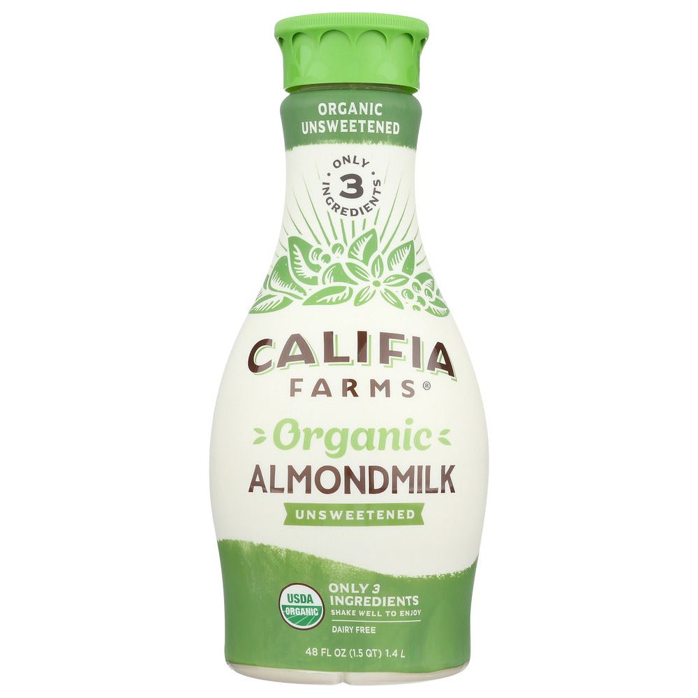 CALAFIA: Organic Almond Milk Unsweetened, 48 fo - #tag1# - #tag2#