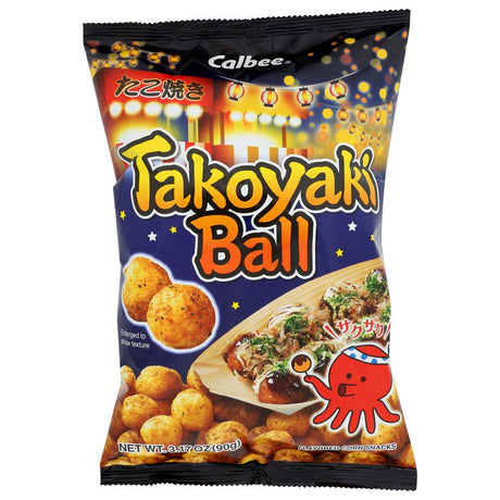 CALBEE: Takoyaki Ball, 3.17 oz - #tag1# - #tag2#