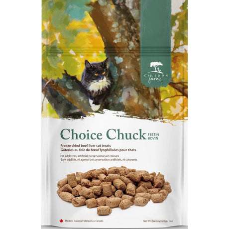 CALEDON FARMS: Choice Chuck Cat Treats, 1 oz - #tag1# - #tag2#