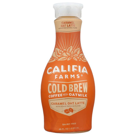 CALIFIA: Cold Brew Caramel Oat Latte, 48 oz - #tag1# - #tag2#
